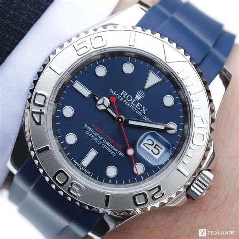 bracelet caoutchouc rolex yacht master|rolex yacht master price.